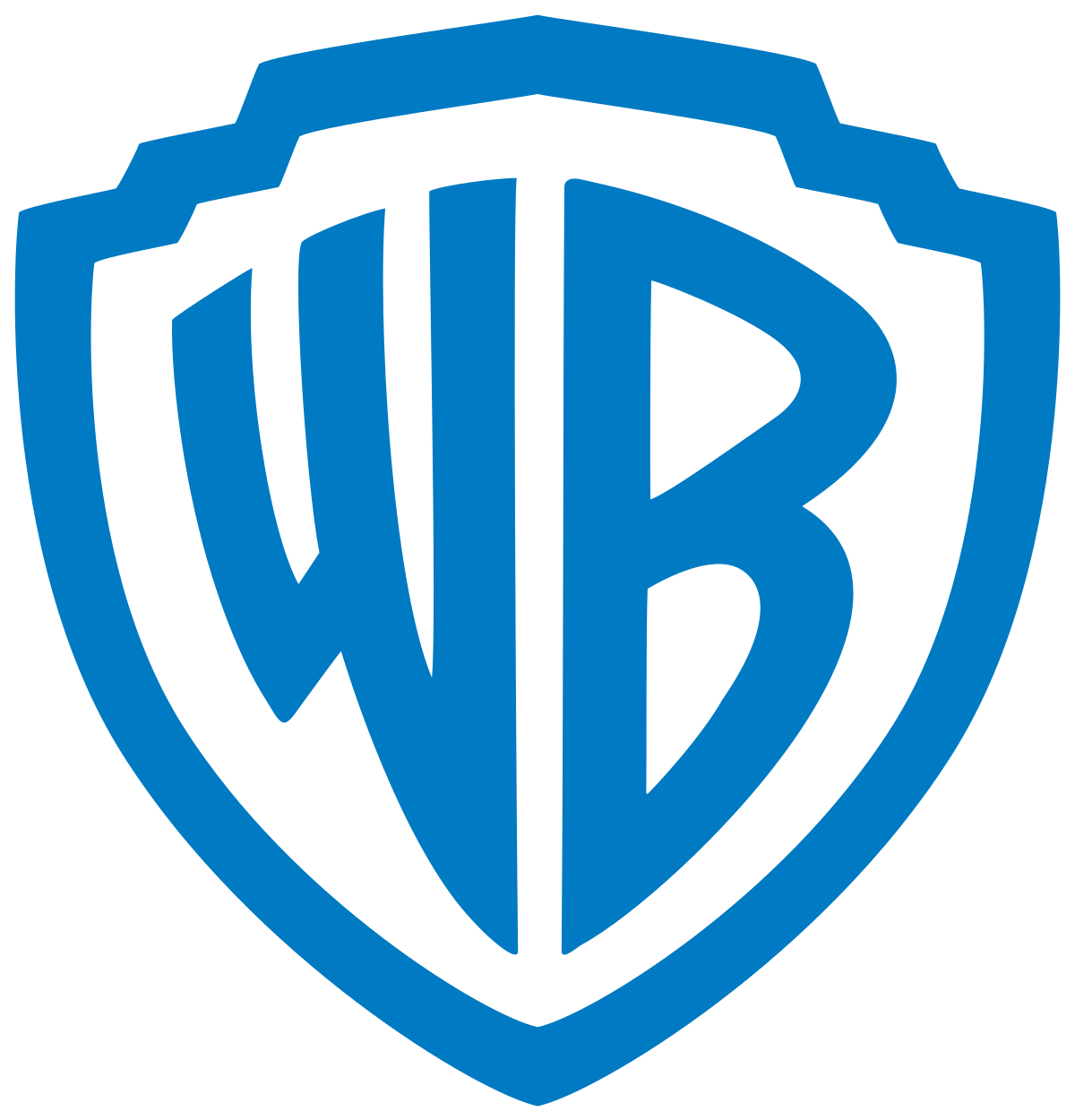 Logo Warner Bros Blau